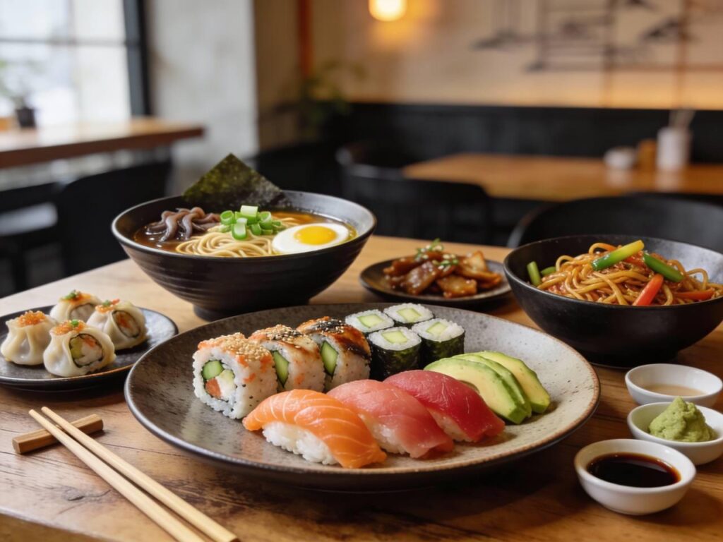 Asian & Japanese Cuisine